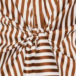 KARMAMIA Lee Shirt Toffee Stripe