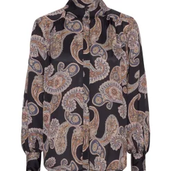 KARMAMIA Noella Shirt Blue Grand Paisley
