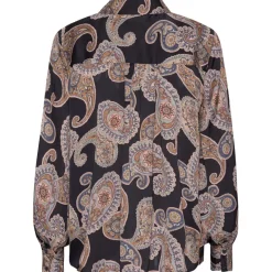 KARMAMIA Noella Shirt Blue Grand Paisley