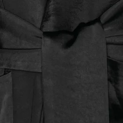 KARMAMIA Rex Tie Blazer Black Rich Black