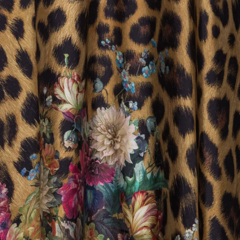 KARMAMIA Savannah Skirt Flower Leopard