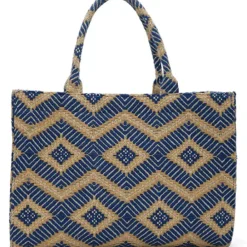 LUNA MOON Big Tote Greek Ocean