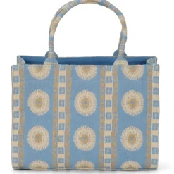 LUNA MOON Mid Tote Palma Aquamarine