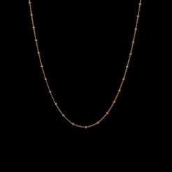 MAANESTEN Choker Halskæde (guld/sølv)