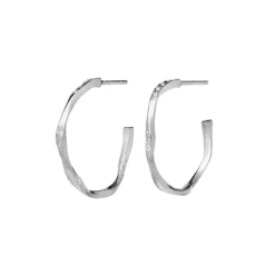 MAANESTEN Echo Medium Earrings (guld/sølv)