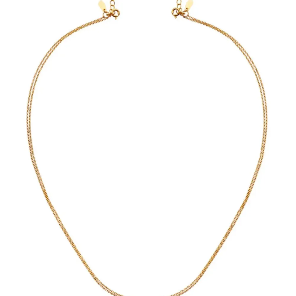 MAANESTEN Friendship Necklace (guld/sølv)