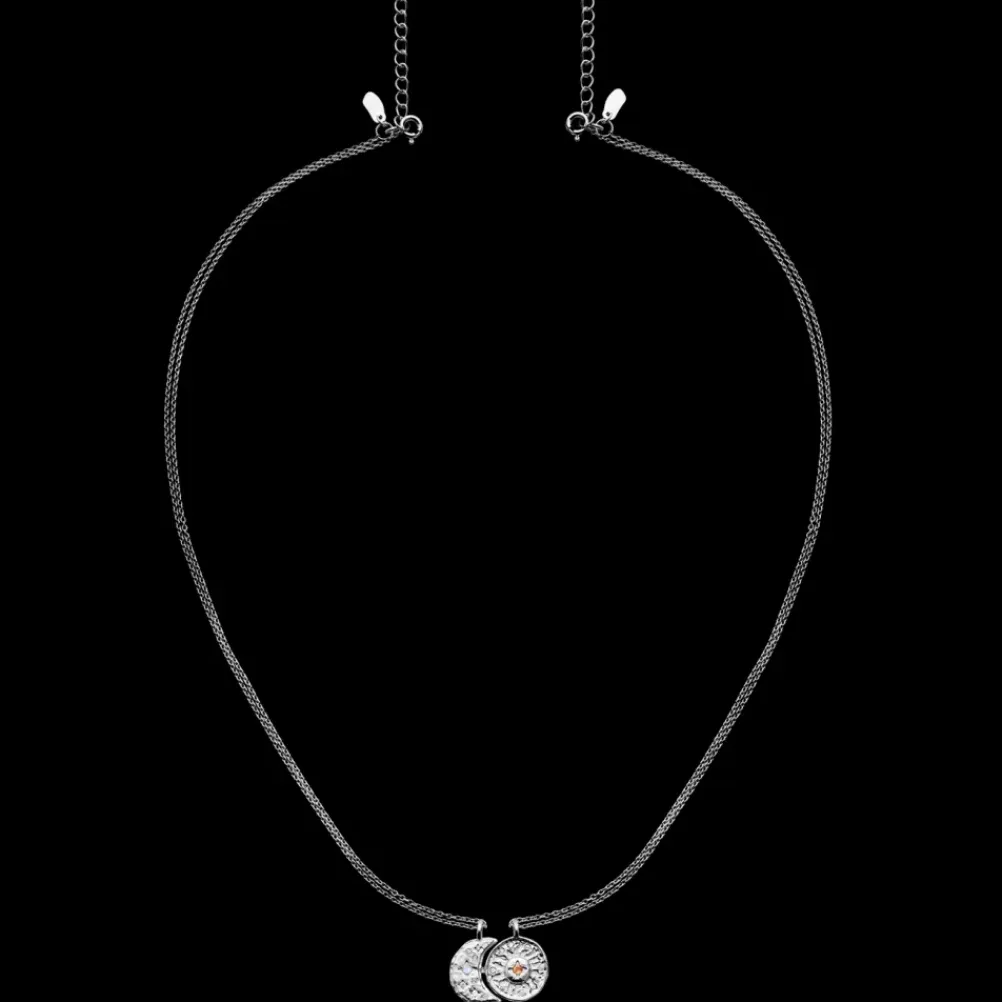 MAANESTEN Friendship Necklace (guld/sølv)