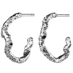 MAANESTEN Janine Grande Earrings (guld/sølv)