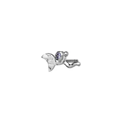 MAANESTEN Lucina Single Earstick (guld/sølv)