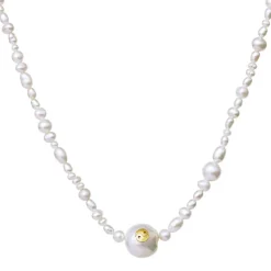 MAANESTEN Maggie Necklace (guld/sølv)
