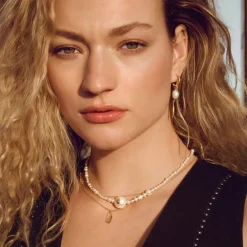 MAANESTEN Maggie Necklace (guld/sølv)