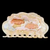 MAANESTEN Magic Mist Hair Claw Pumpkin