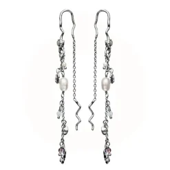 MAANESTEN Poppy Earrings (guld/sølv)