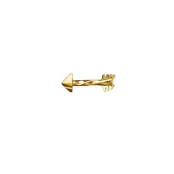 MAANESTEN Sagitta Single Earstick (guld/sølv)