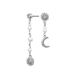 MAANESTEN Sunniva Earrings Guld/Sølv