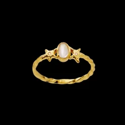 MAANESTEN Ula Ring (guld/sølv)