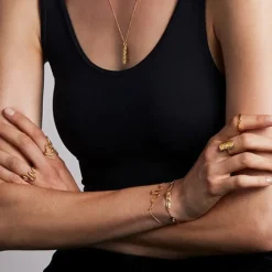 MAANESTEN Viva Ring Sølv/Guld