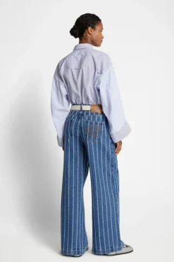 MUNTHE Ecube Pants Indigo
