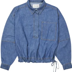MUNTHE Fihr Top Indigo
