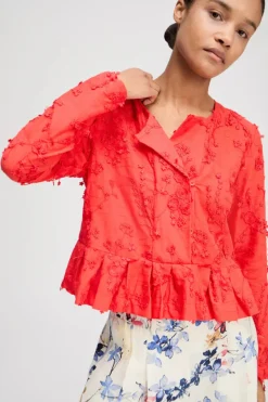 MUNTHE Fridoline Top Red
