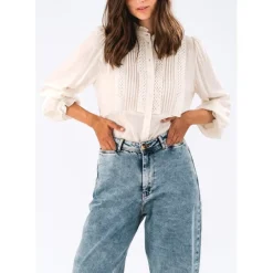 MUNTHE Jote Bluse Navy