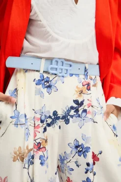 MUNTHE Matter Belt Light Blue