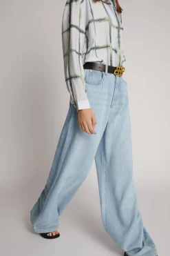 MUNTHE Obey Pants Blue