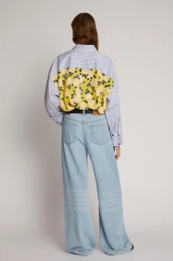 MUNTHE Obey Pants Blue