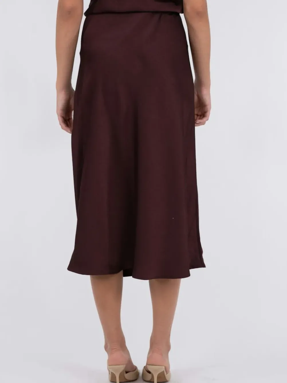 NEO NOIR Bovary Skirt Burgundy