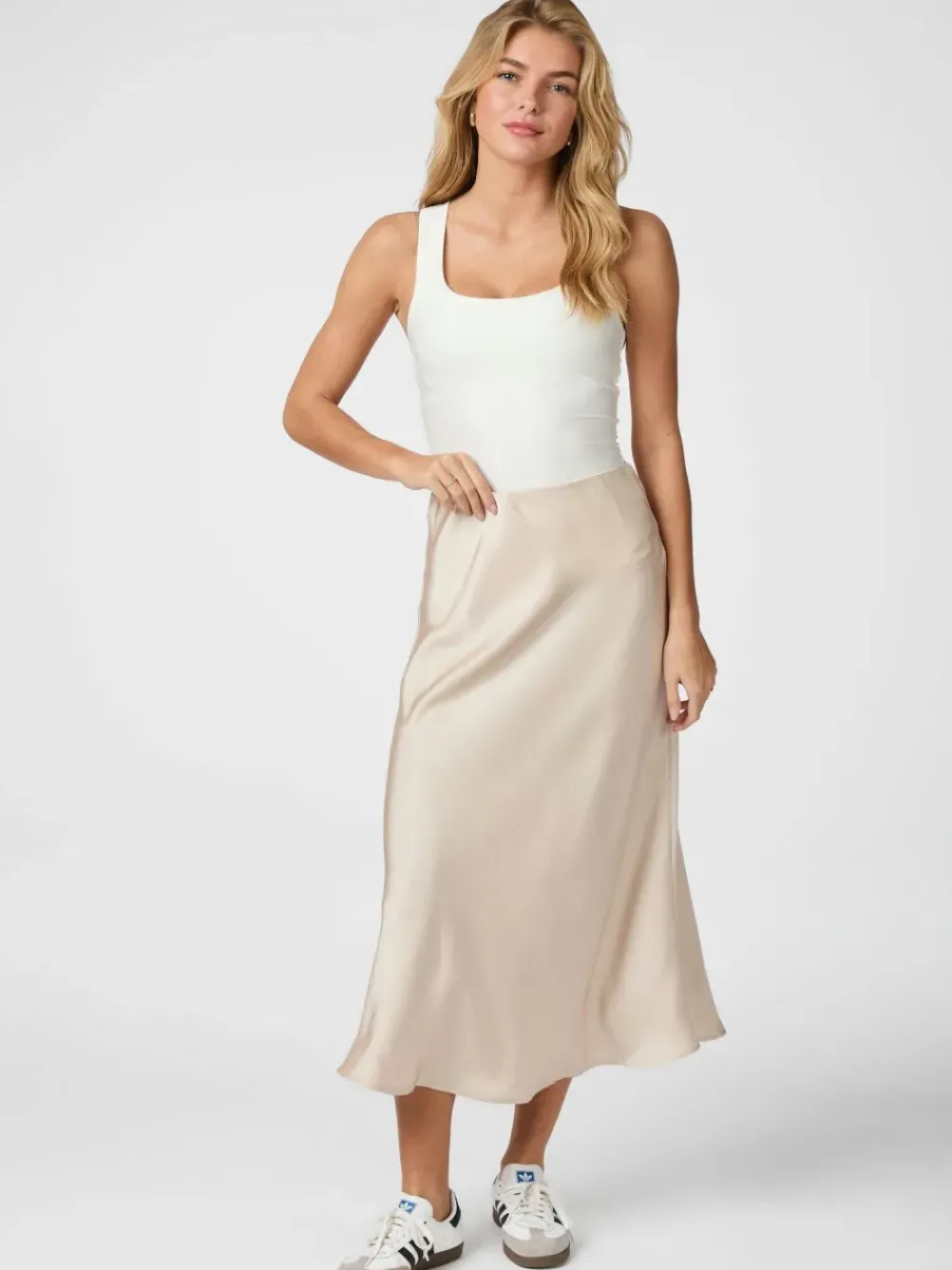NEO NOIR Bovary Skirt Champagne