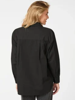 NEO NOIR Dalma C Poplin Shirt Black