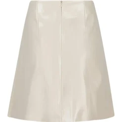NEO NOIR Hemine Patent Skirt Creme