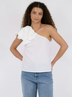 NEO NOIR Kelina Rose Top White