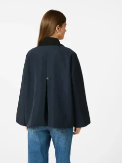 NEO NOIR Rivera Canvas Boxy Jacket Sand