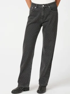 NEO NOIR Simona Bedazzled Pant Black