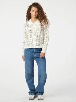 NEO NOIR Teller Knit Blouse Dark Navy