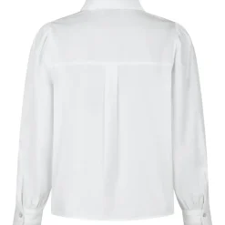 NEO NOIR Tilly C Poplin Shirt White