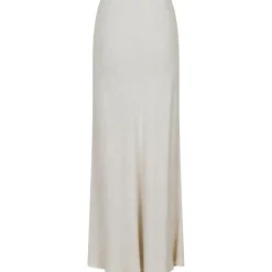 NEO NOIR Viso Linen Skirt Natural