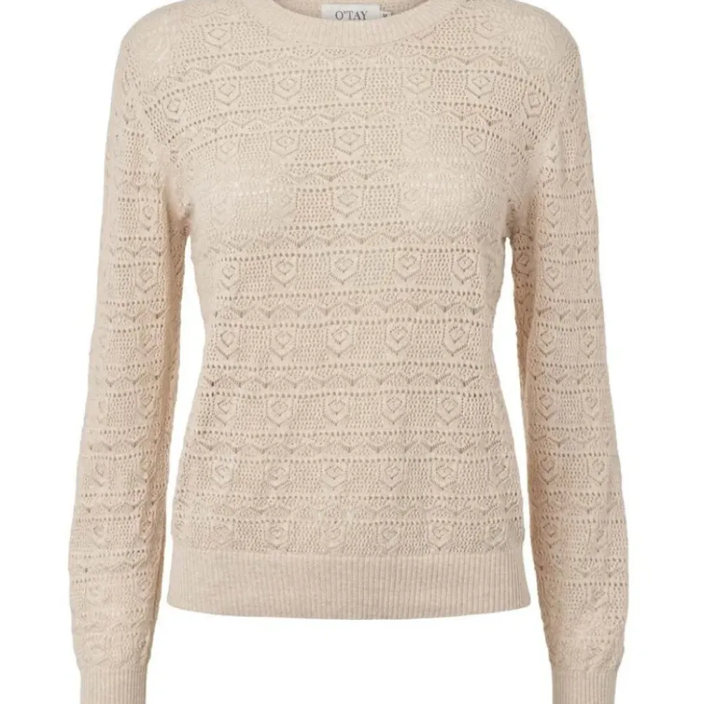 O'TAY Faith Cardigan Brownstone