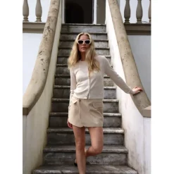 O'TAY Frankie Blouse Tallow