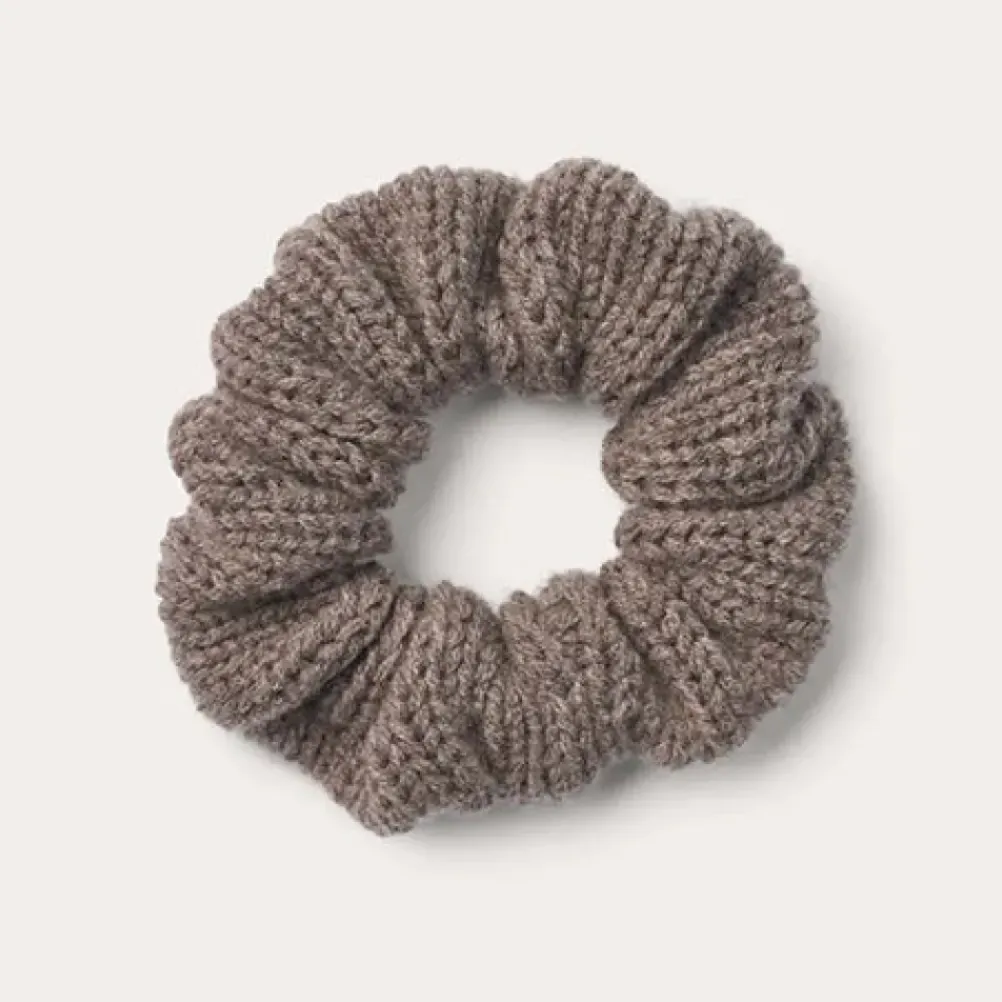 O'TAY Medium Scrunchie Brownstone