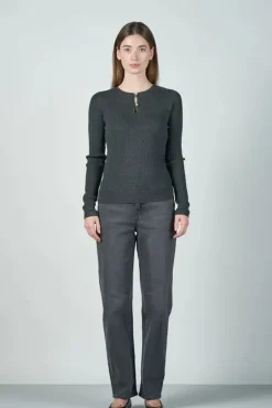 O'TAY Megan Blouse Grey