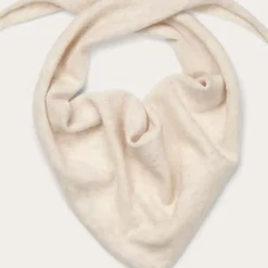 O'TAY Nessa Cashmere Scarf Off White