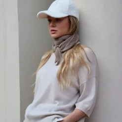 O'TAY Palma Cap Boucle Off White