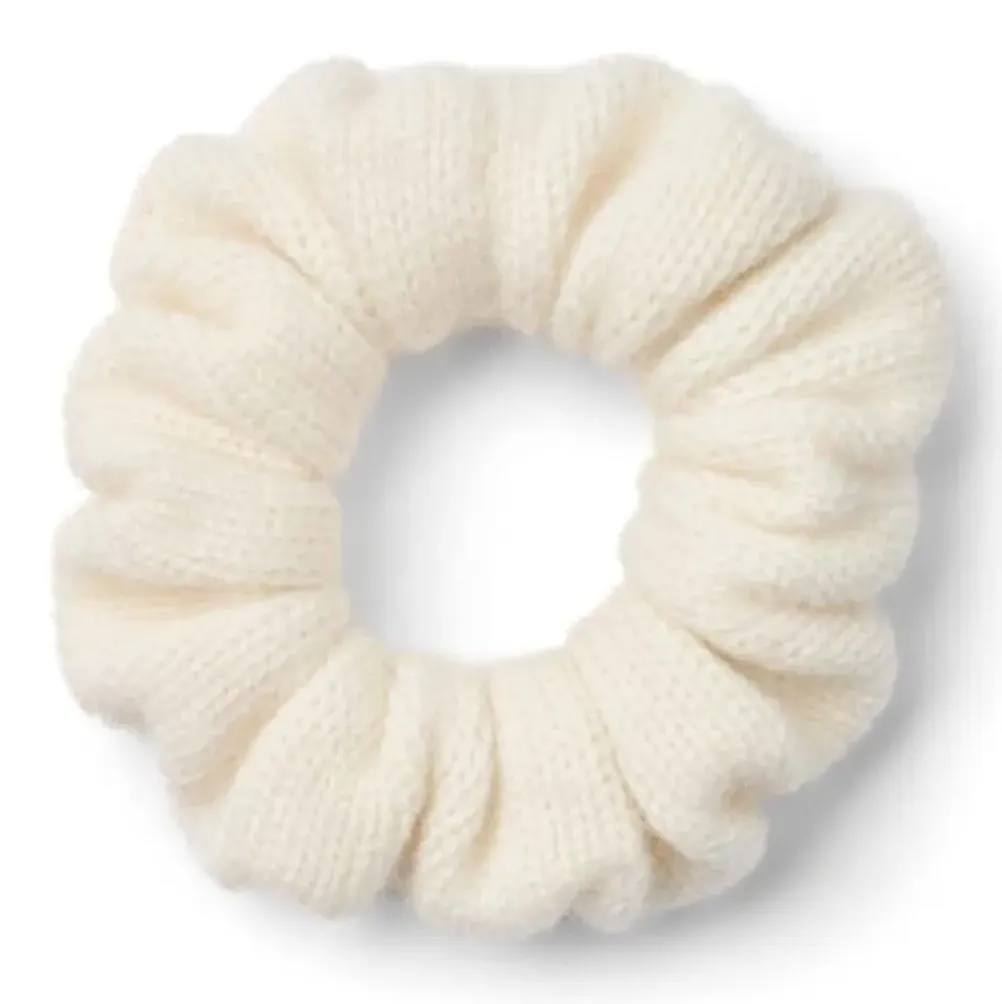 O'TAY Small Scrunchie Off White