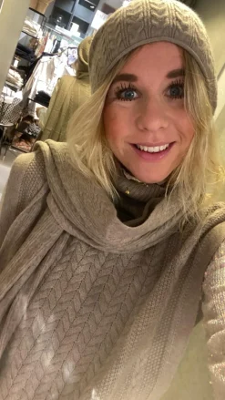 O'TAY Vibeke Scarf Walnut