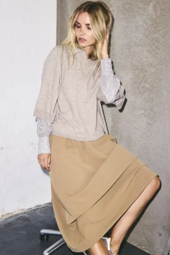 O'TAY Victoria Cardigan Light Grey