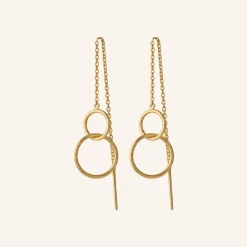 PERNILLE CORYDON Double Plain Earchains