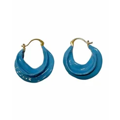 PICO COPENHAGEN Afrika Earrings Blå