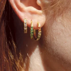 PICO COPENHAGEN Aisha Earring Multi Guld